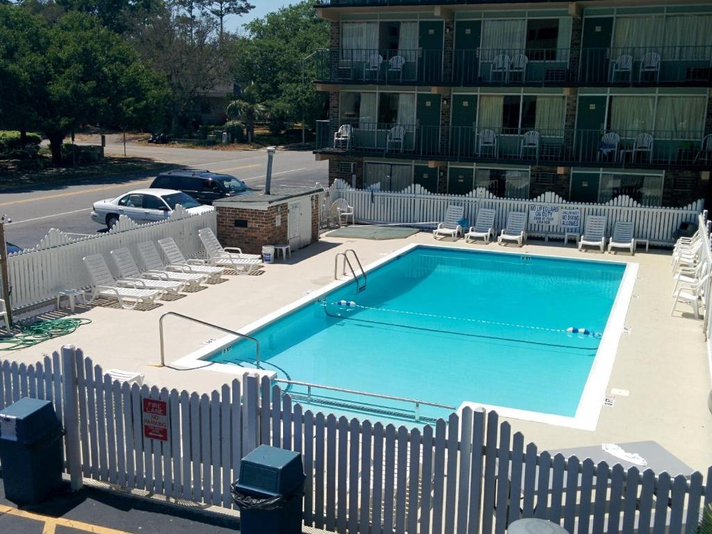 Ocean Breeze Motel Myrtle Beach Eksteriør billede